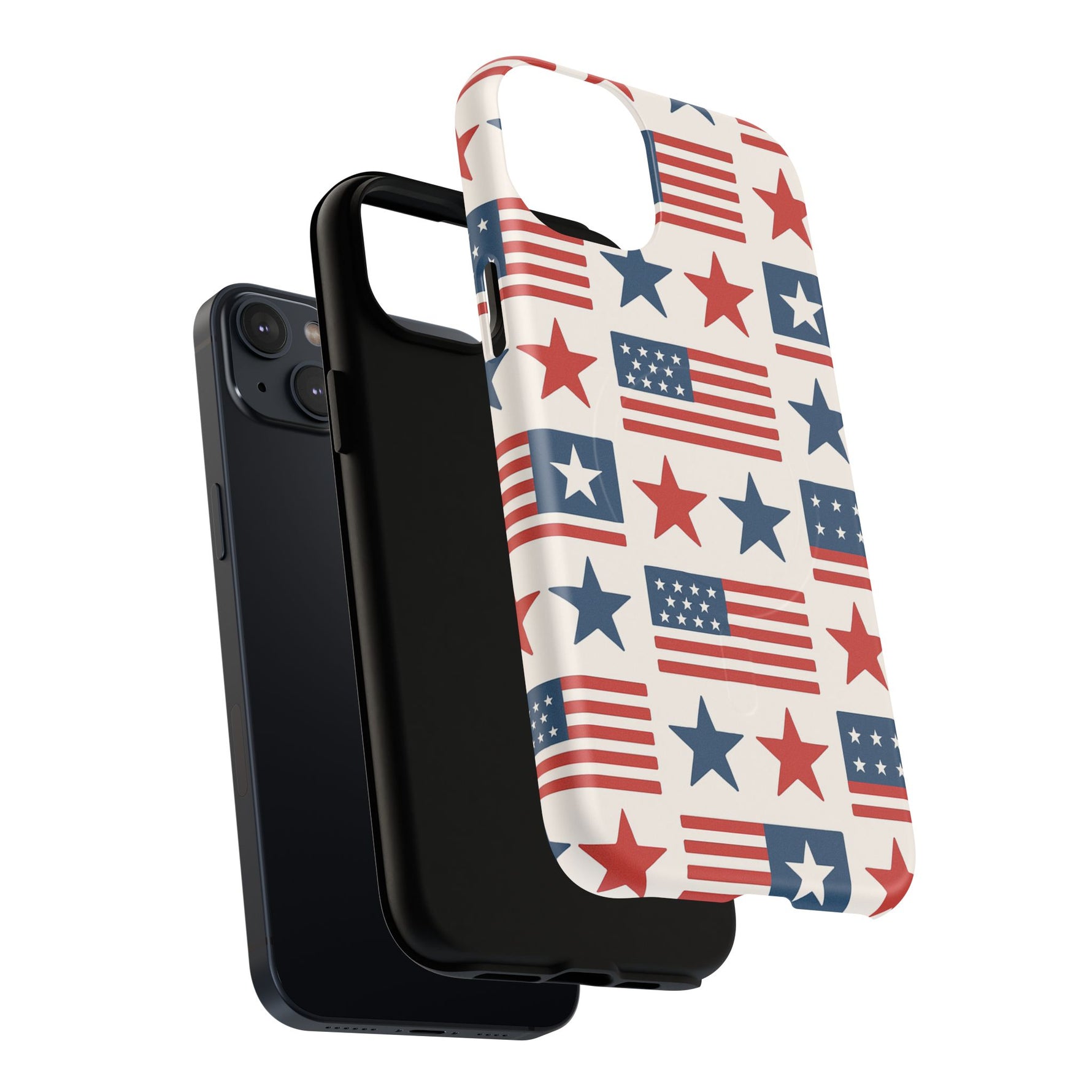 Patriotic American Flag iPhone Case | MagSafe