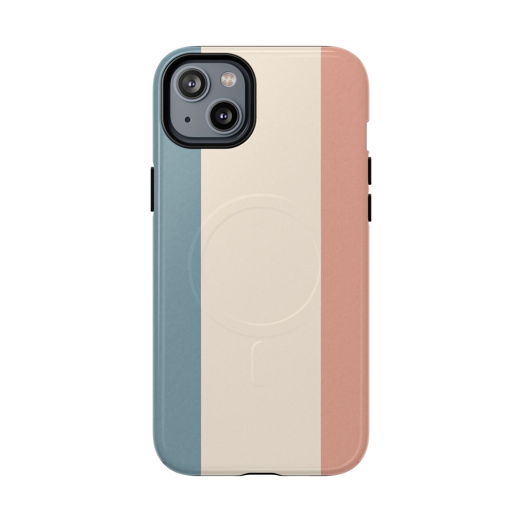 France Flag iPhone Case in Pastel Colors | MagSafe - Shamo's