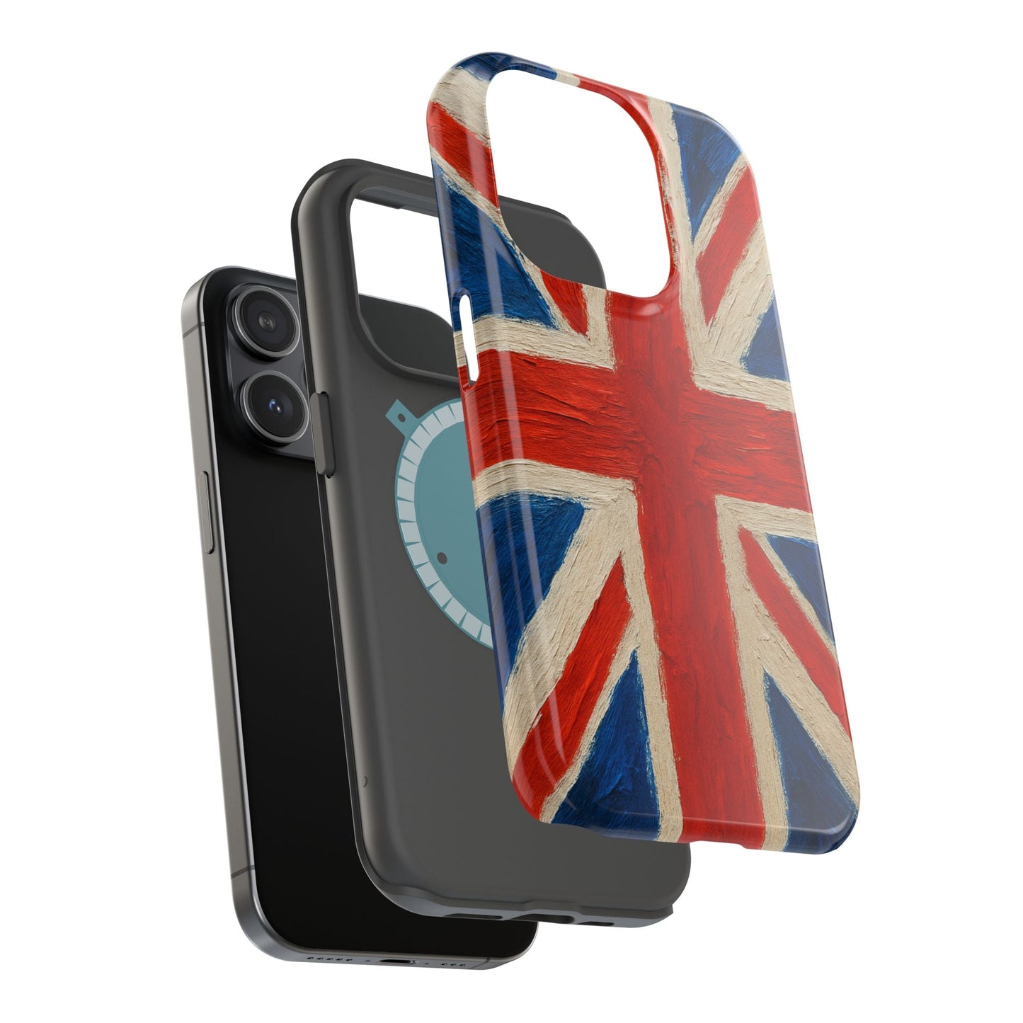 MagSafe Tough iPhone Case — UK Flag Magnetic Impact-Resistant Design  Shamo's
