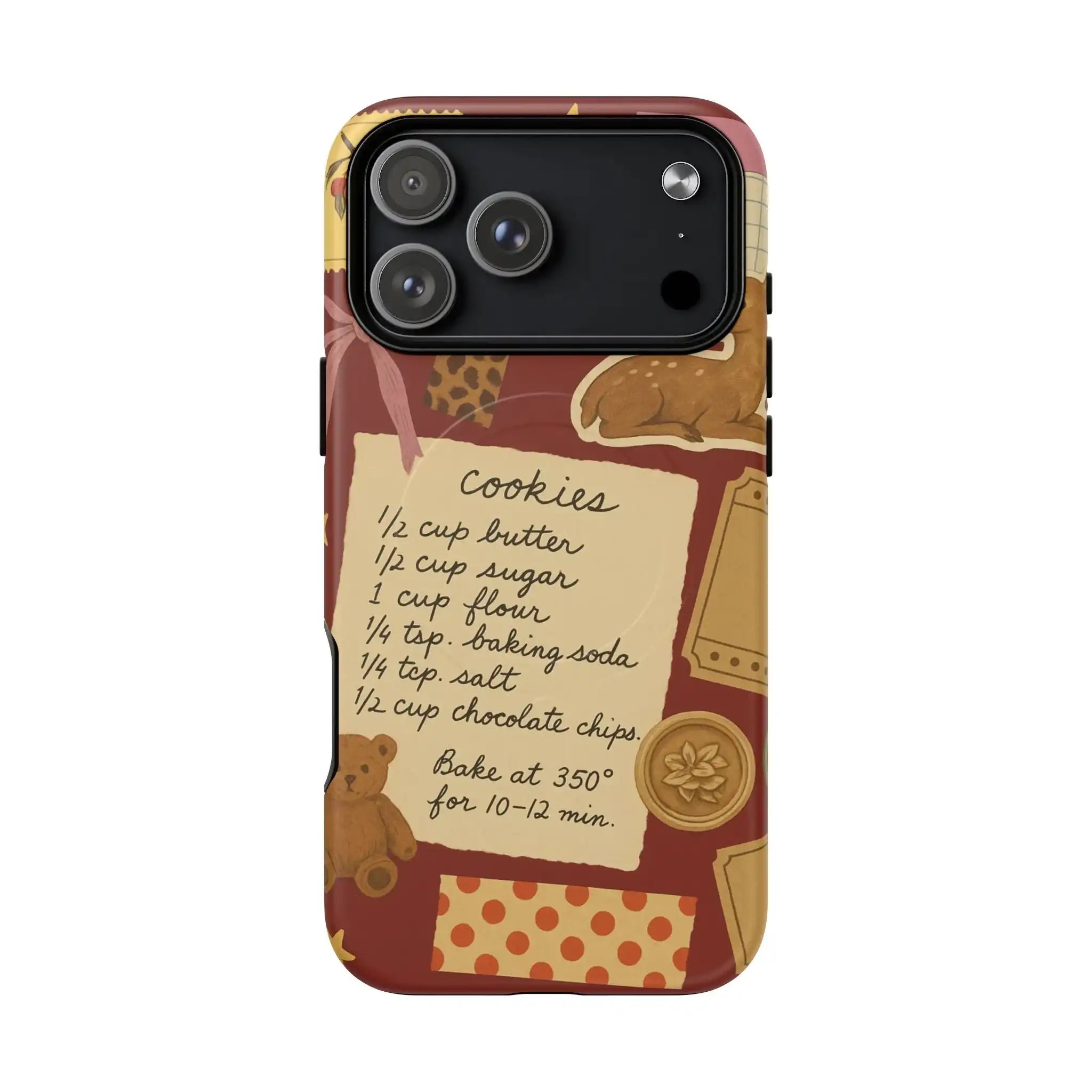 Holiday Receipt Stamps iPhone Case with MagSafe Compatibility  Shamo's iPhone 17 Pro Max / Matte