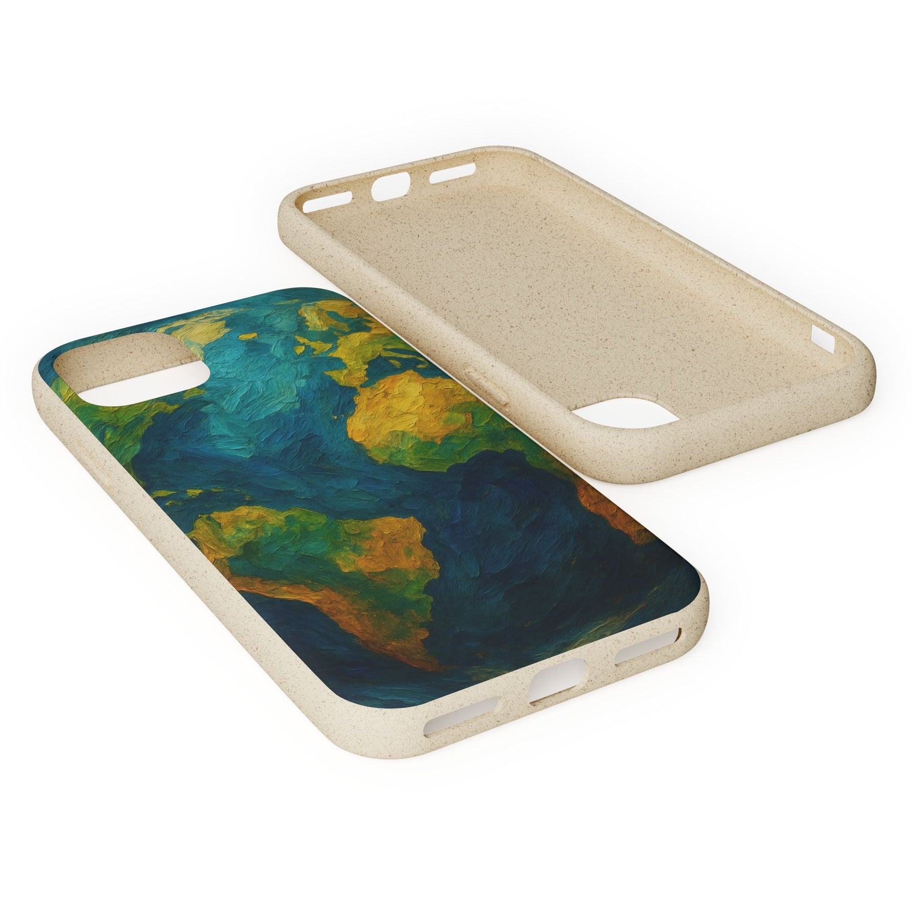 Biodegradable Phone Case — Earth Illustration Eco-Friendly Case  Shamo's