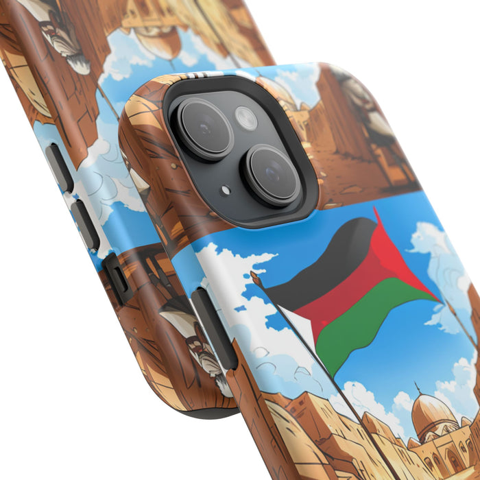 MagSafe Tough Phone Case: Palestinian Flag Edition