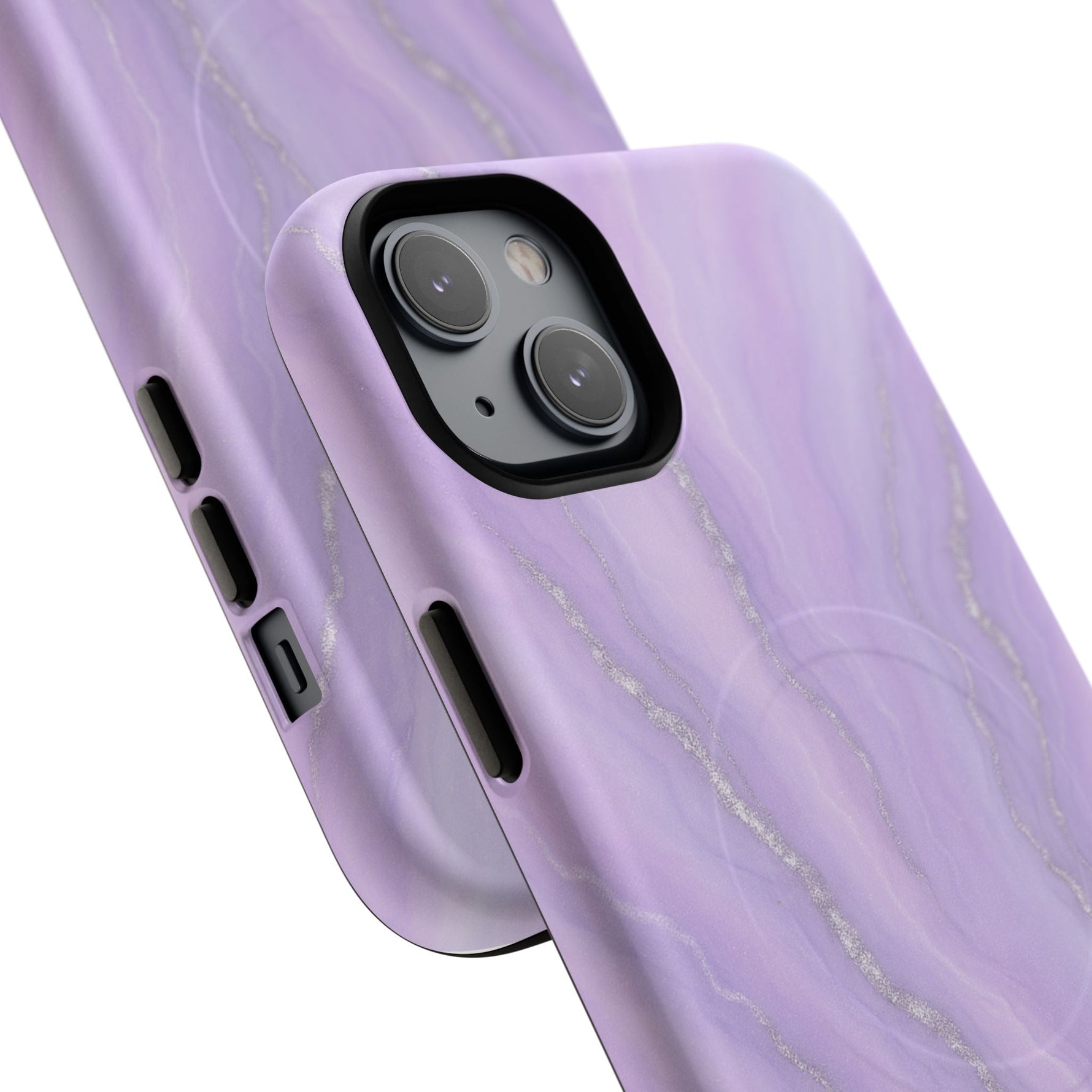Lavender Marble iPhone Case with MagSafe  Shamo's