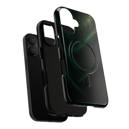 Luxury Series Emerald Galaxy iPhone Case with MagSafe