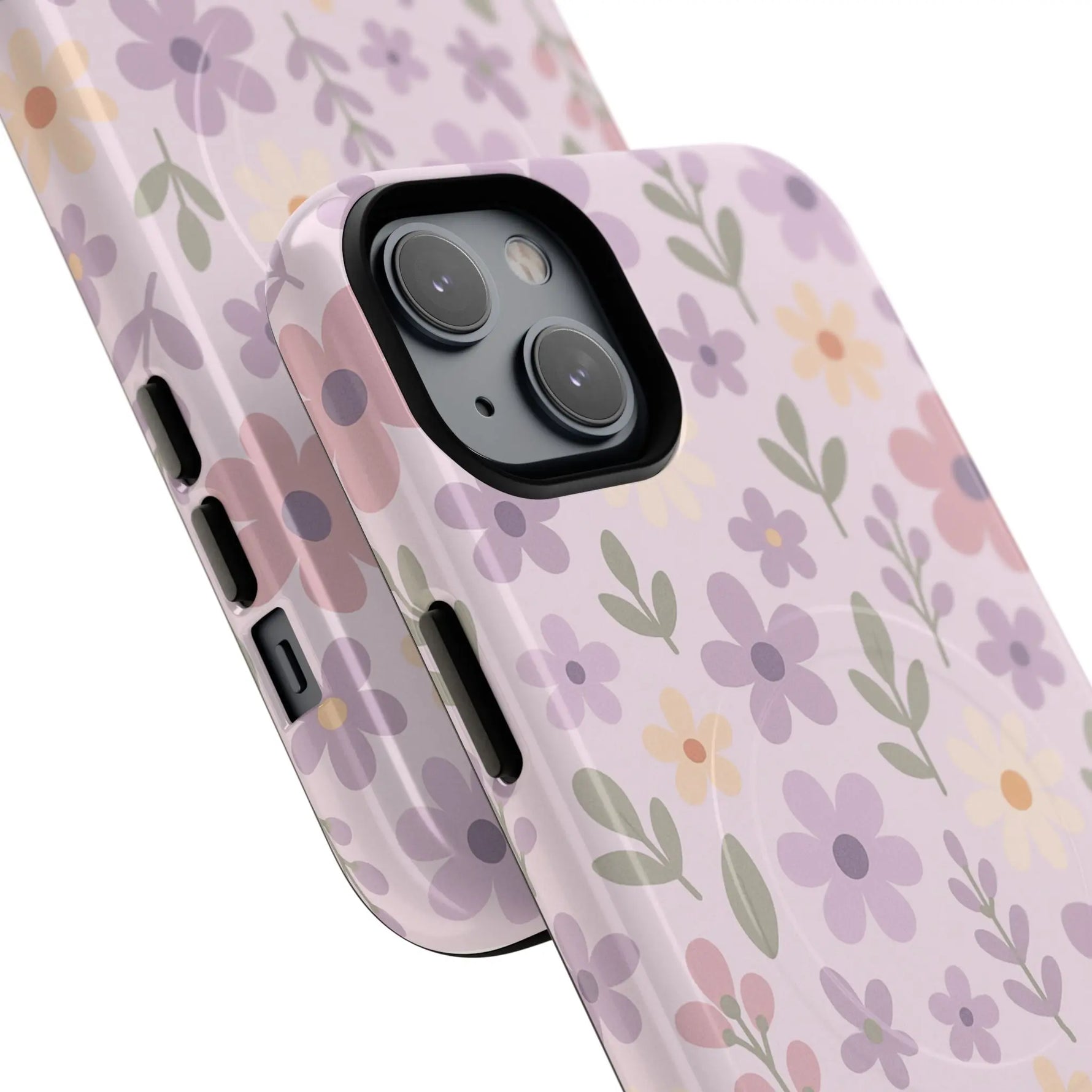 Floral Pattern | Compatible with MagSafe iPhone Case - Shamo's
