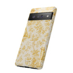 Golden Retriever Pattern Phone Case — Impact Resistant Tough Cases
