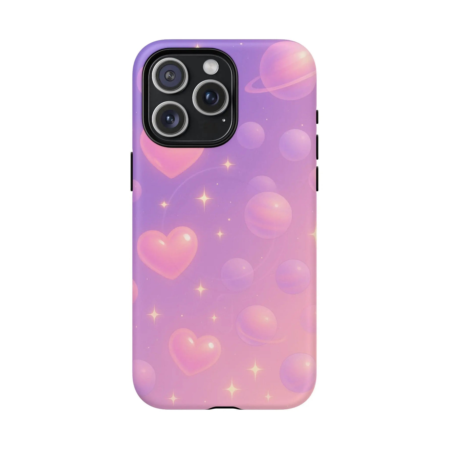 Galactic Hearts iPhone Case with MagSafe - Shamo's