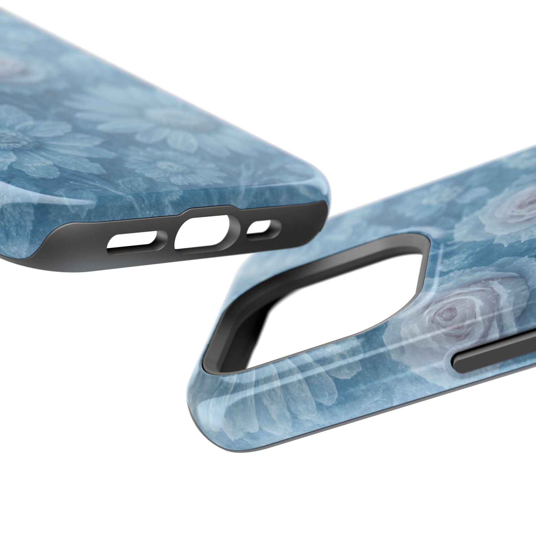 Frozen Beauty Floral Rose iPhone Case | MagSafe compatible  Shamo's