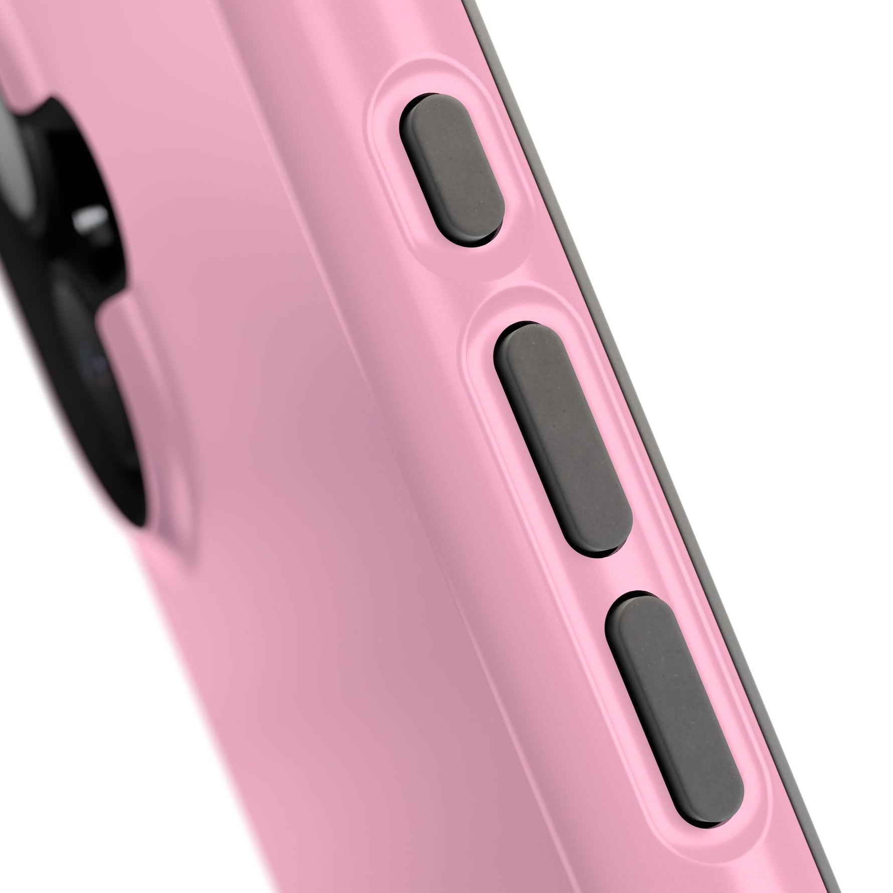 Cotton Candy Pastel Pink Impact-Resistant Phone Case | Slim Protective MagSafe-Compatible Cover