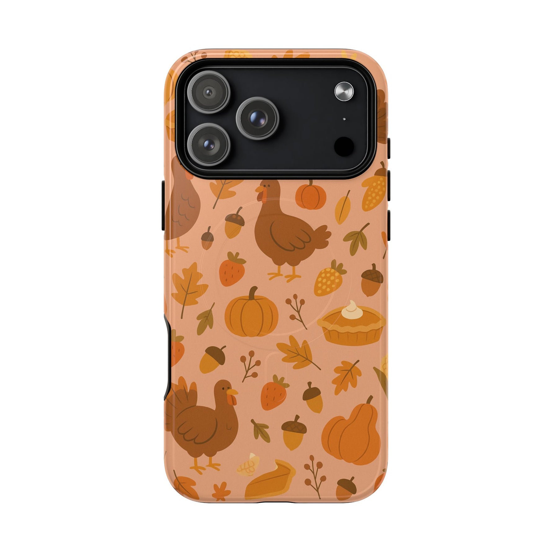 Thanksgiving-Inspired Tough Case for iPhone | Compatible with MagSafe - Shamo's