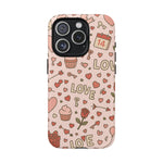Sweet Love Pattern iPhone Case (MagSafe compatible)  Shamo's iPhone 15 Pro / Matte