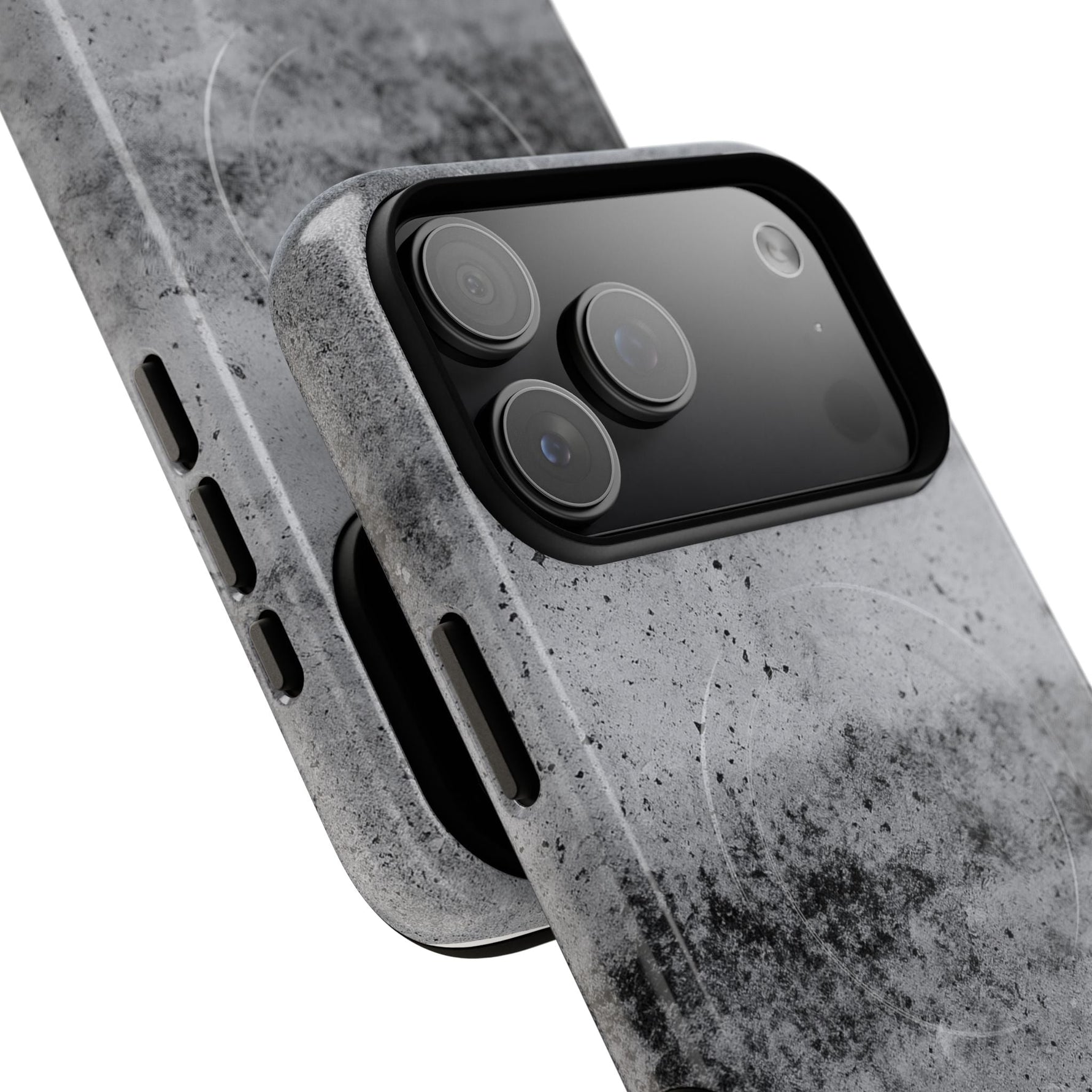 Magnetic iPhone Case - Concrete Pattern with Magsafe Compatibility  Shamo's