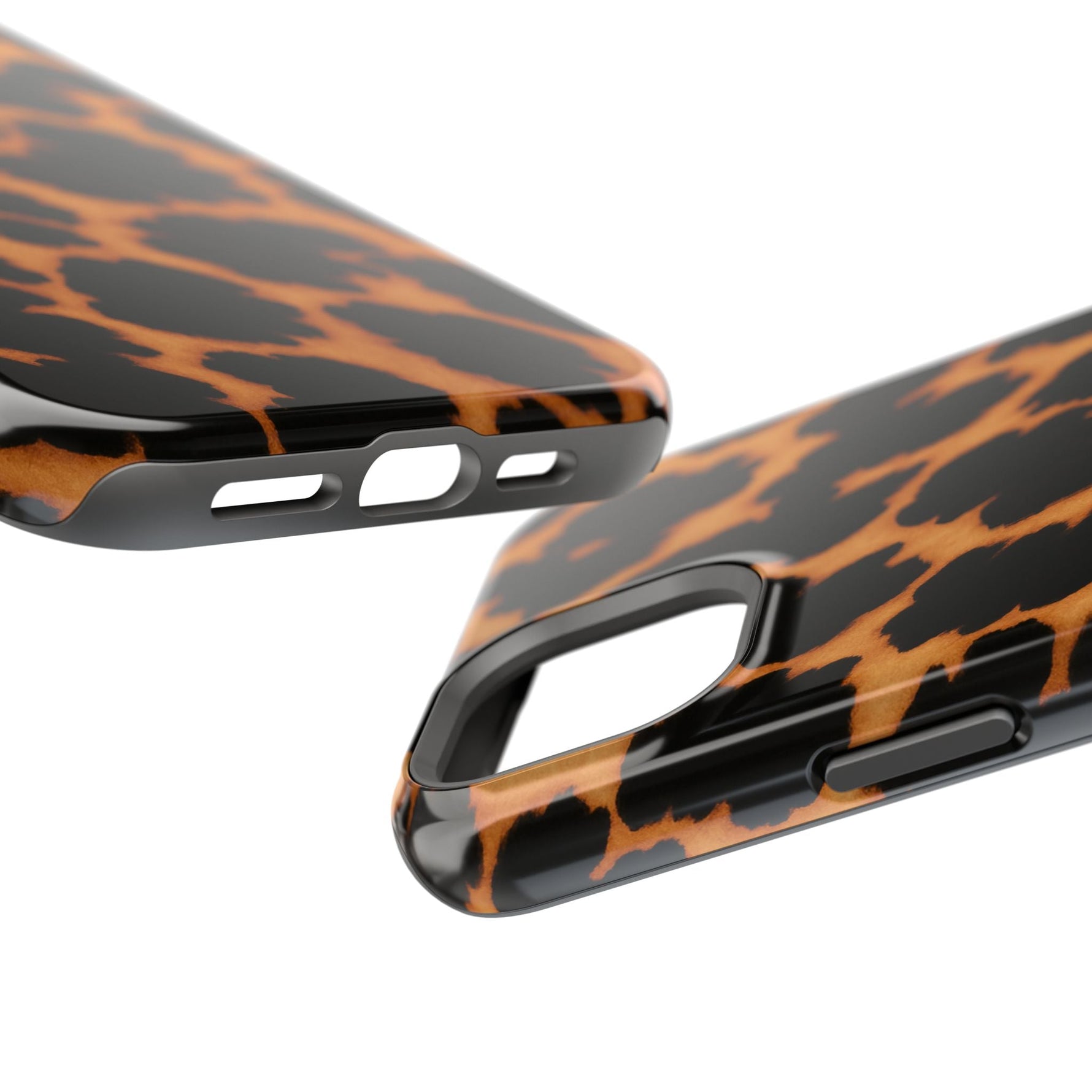Leopard Print Impact-Resistant iPhone Case with MagSafe Compatibility  Shamo's