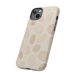 Neutral Pebble Pattern Tough iPhone Case  Shamo's