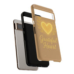 Grateful Heart iPhone Case — Warm Neon Heart  Shamo's