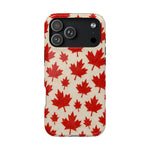 Canadian Flag Magnetic Impact-Resistant Phone Case