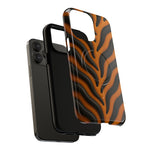 Fierce Tiger Striped iPhone Case - Works with MagSafe - Shamo's