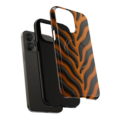 Fierce Tiger Striped iPhone Case - Works with MagSafe