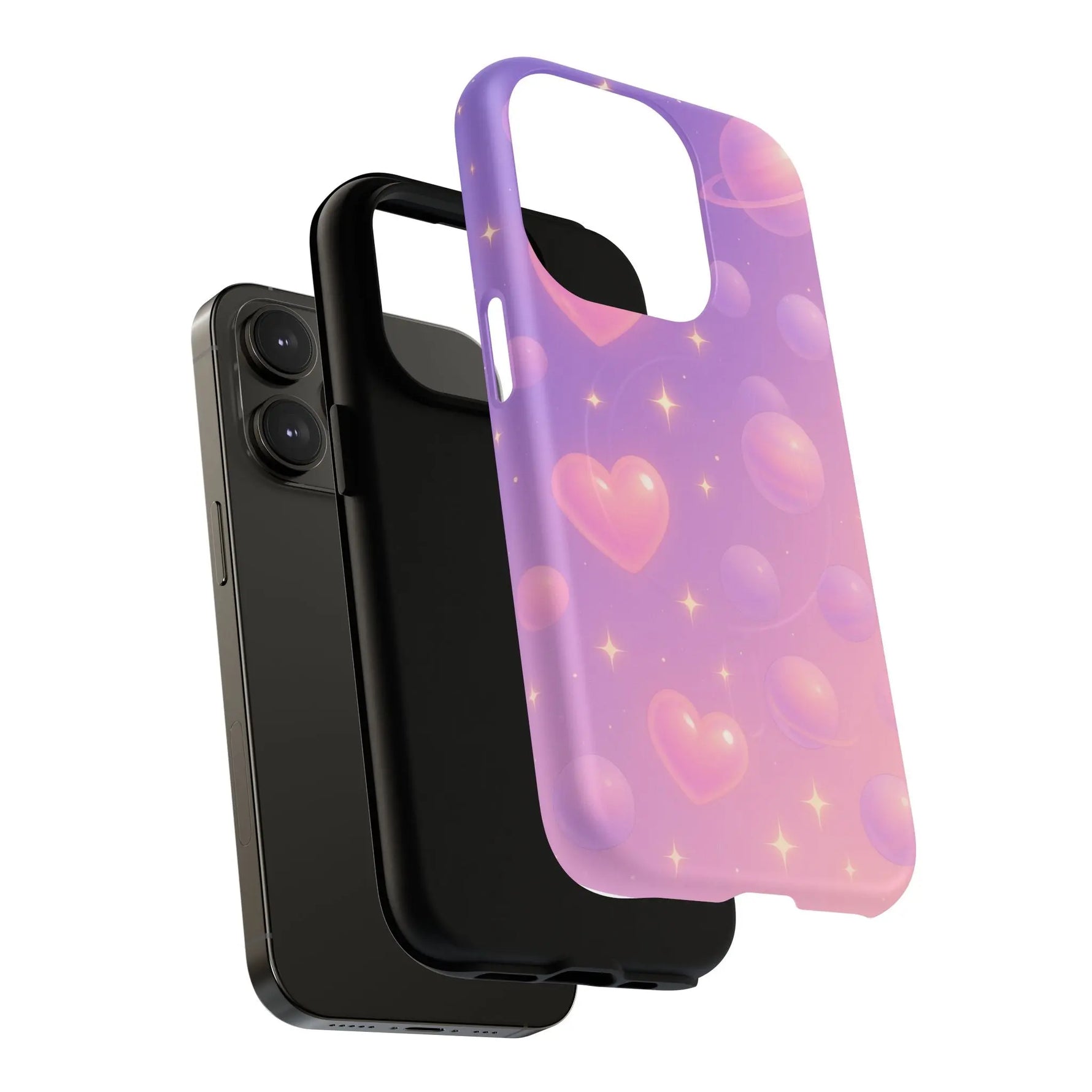 Galactic Hearts iPhone Case with MagSafe  Shamo's