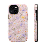 Pastel Floral MagSafe Compatible Magnetic Impact Phone Case