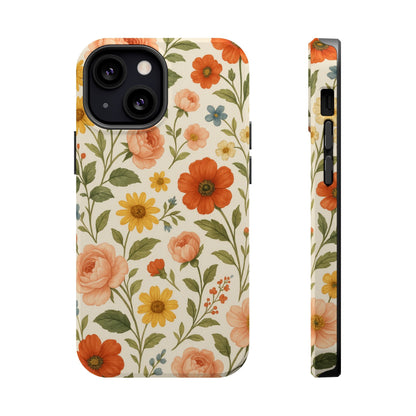 Floral Vintage Garden iPhone Case — with MagSafe  Shamo's iPhone 13 Mini / Glossy