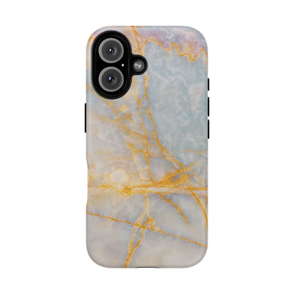 Marble Gold Vein iPhone Case (MagSafe Compatible)