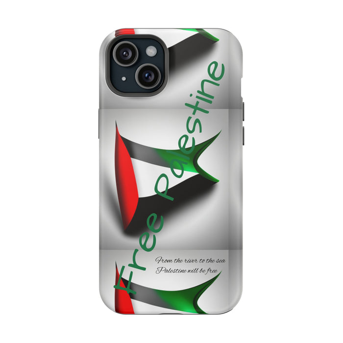 MagSafe Tough Case: Palestinian Flag & 'From the River to the Sea, Palestine Will Be Free