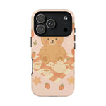 Blossom Bear Picnic iPhone Case with MagSafe - Shamo's