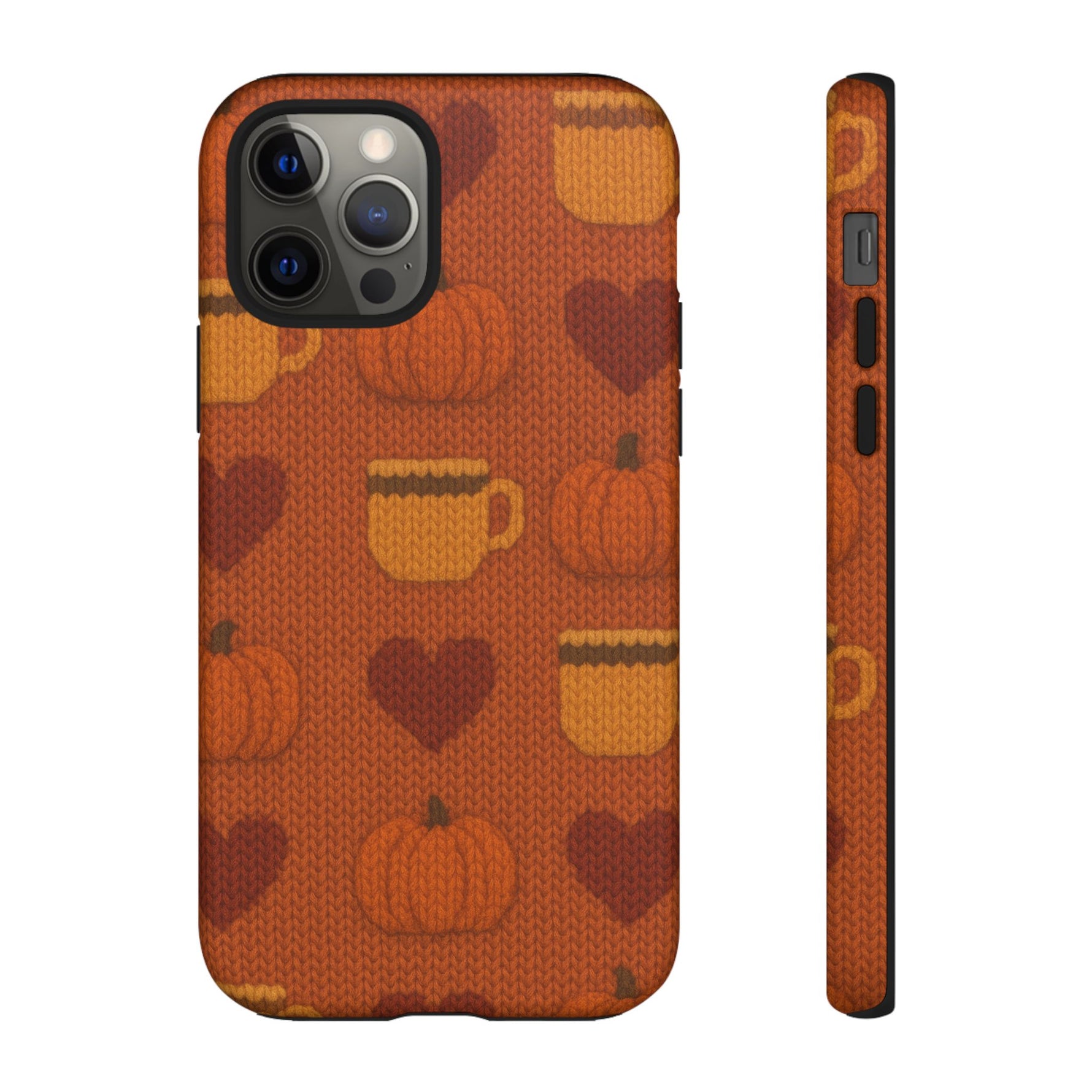 Fall Pumpkin & Coffee iPhone Case - Shamo's