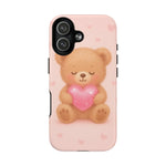 Heart Hug Teddy Bear iPhone Case – with MagSafe - Shamo's