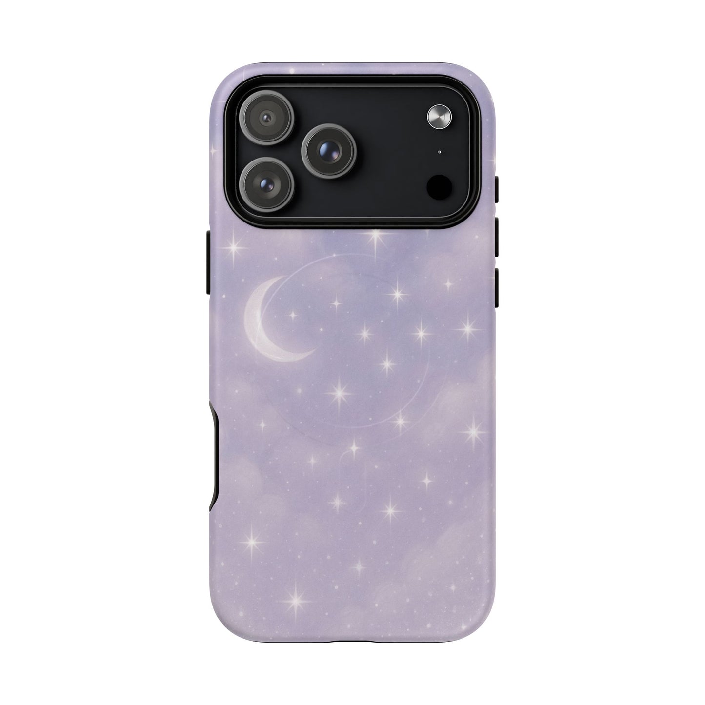 Celestial Lavender iPhone Case — Moon & Stars MagSafe Compatible - Shamo's