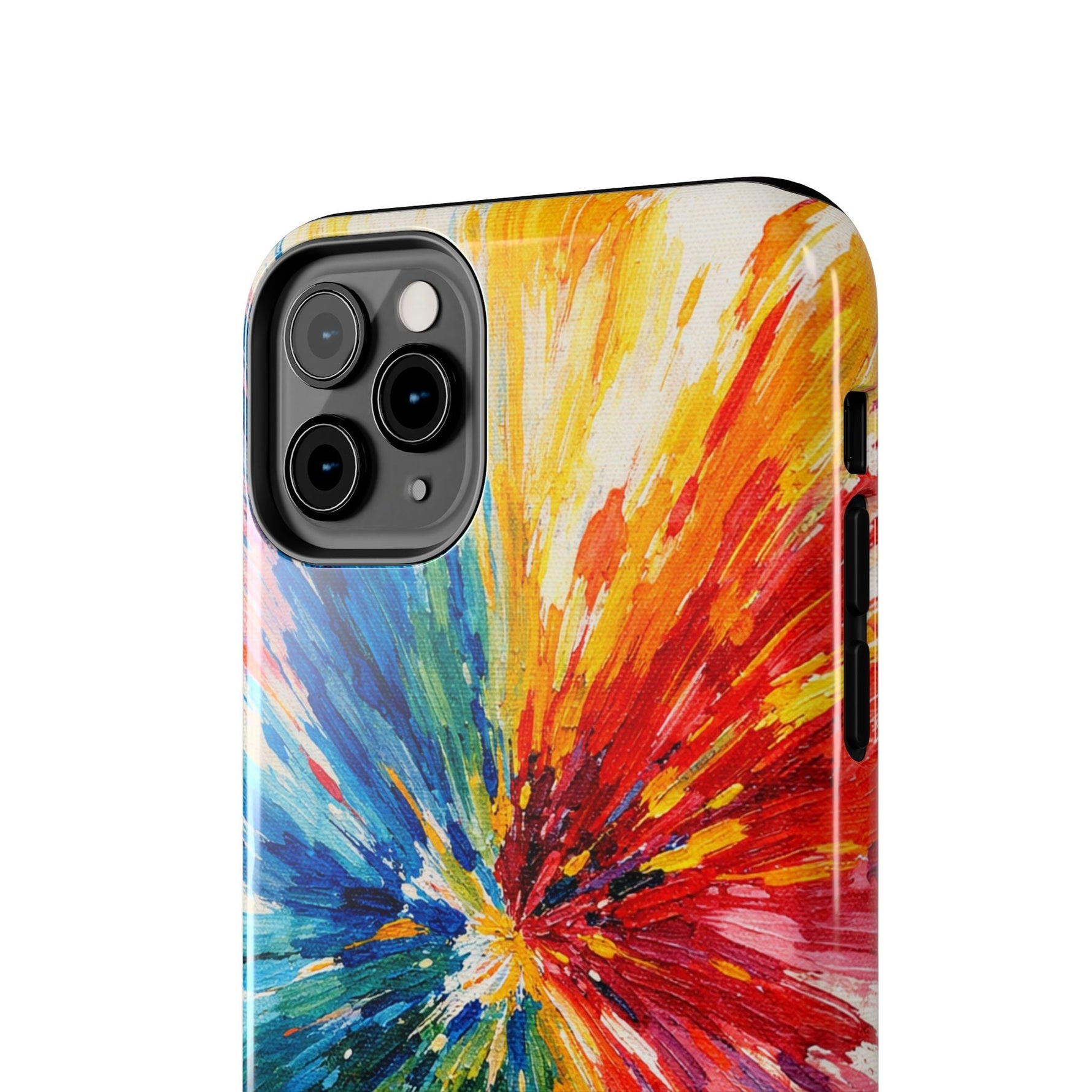 Vibrant Abstract Paint Explosion Impact Phone Case  Shamo's