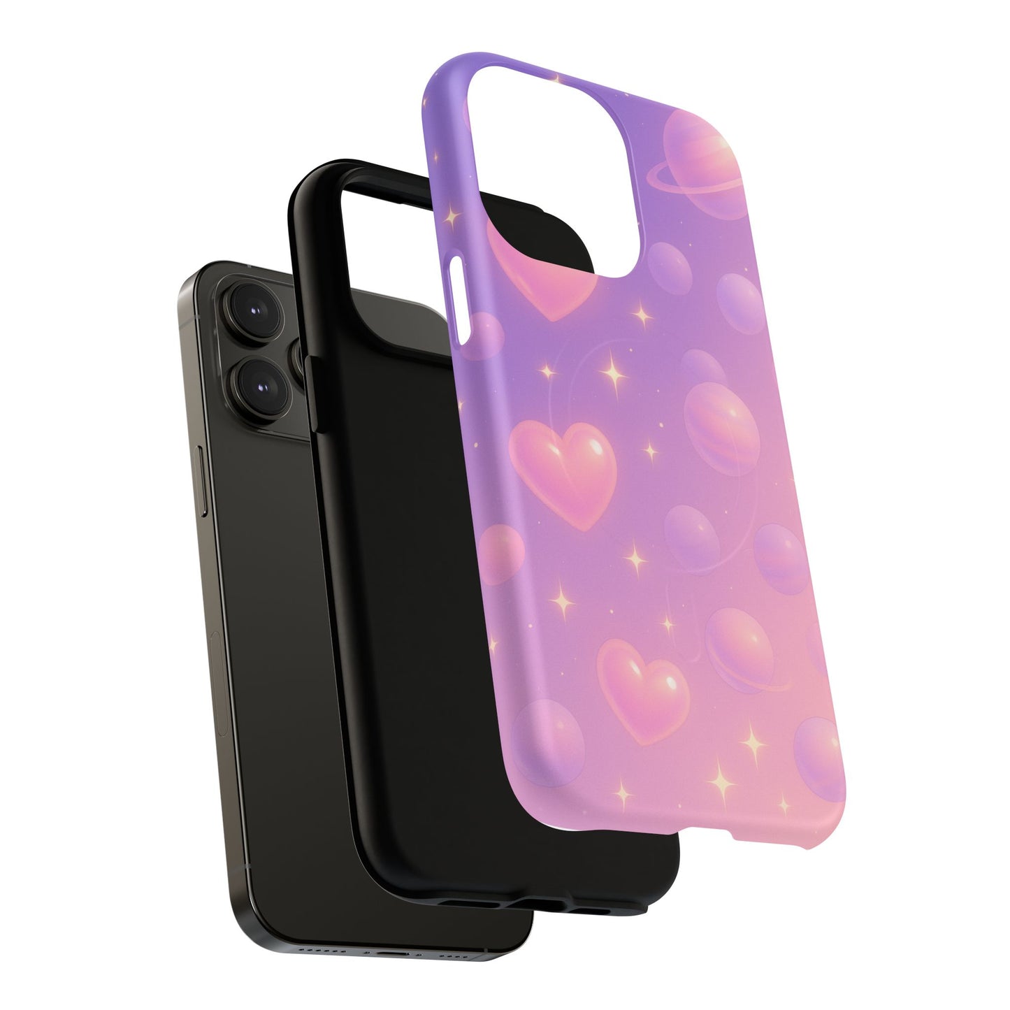 Galactic Hearts iPhone Case with MagSafe