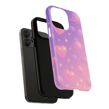 Galactic Hearts iPhone Case with MagSafe