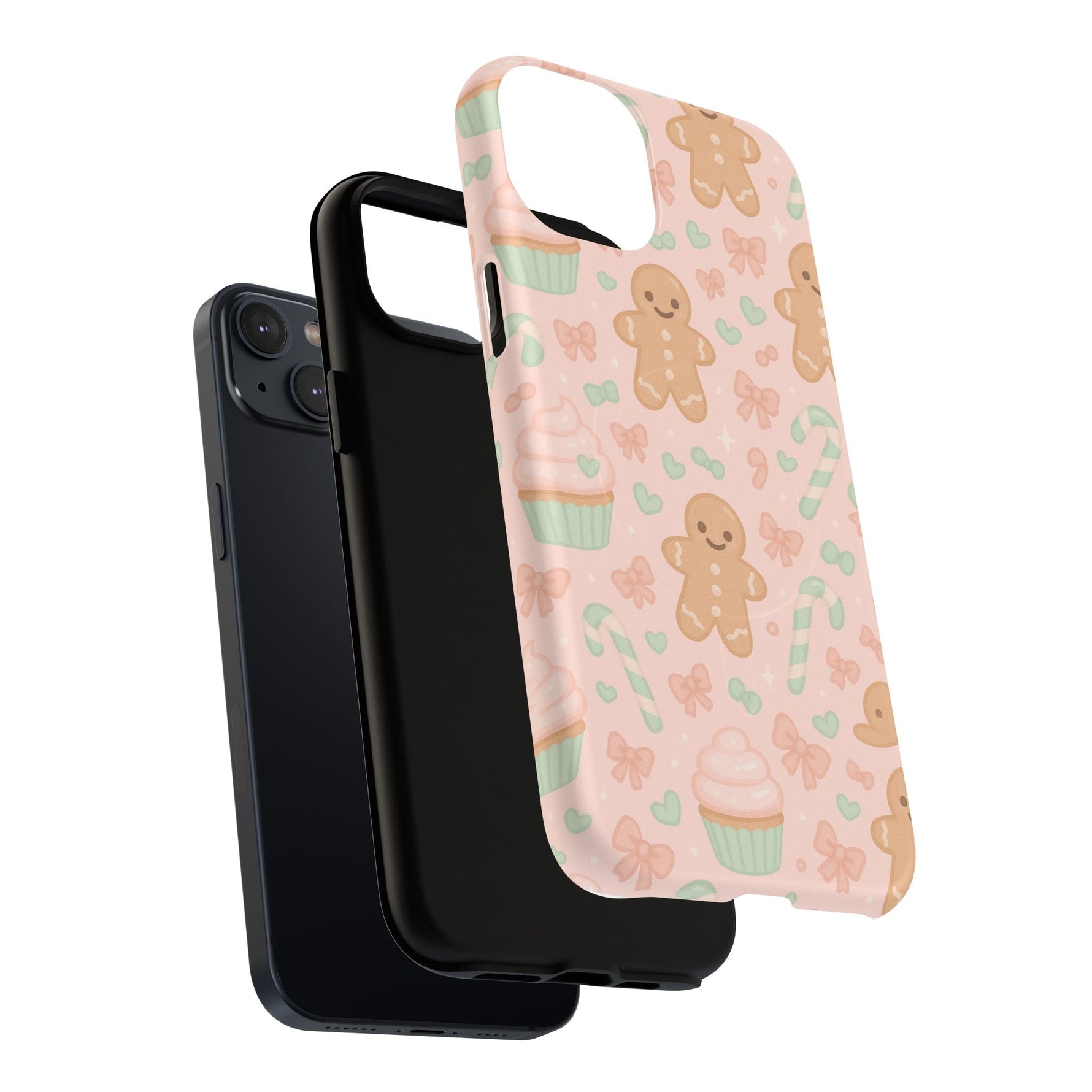 Gingerbread Candy Holiday Tough iPhone Case | compatible with MagSafe  Shamo's