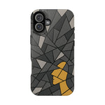 “Rebuilding Myself” Abstract iPhone Case — Magnetic MagSafe Impact-Resistant  Shamo's iPhone 16 Plus / Glossy