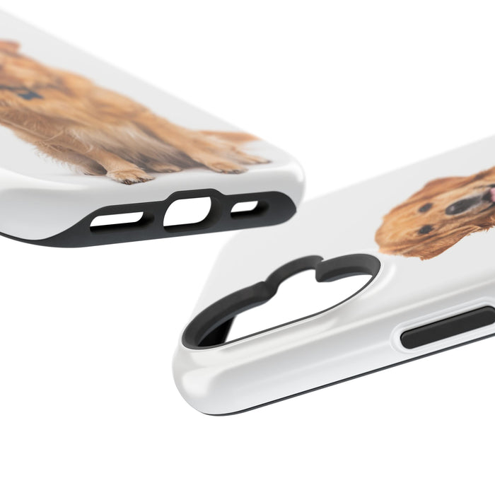 MagSafe Tough Cases with Golden Retriever dog print