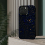 3D Velvet Night Flower iPhone Case | MagSafe - Shamo's