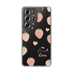 Sweet Love Strawberry Clear iPhone Case | MagSafe - Shamo's