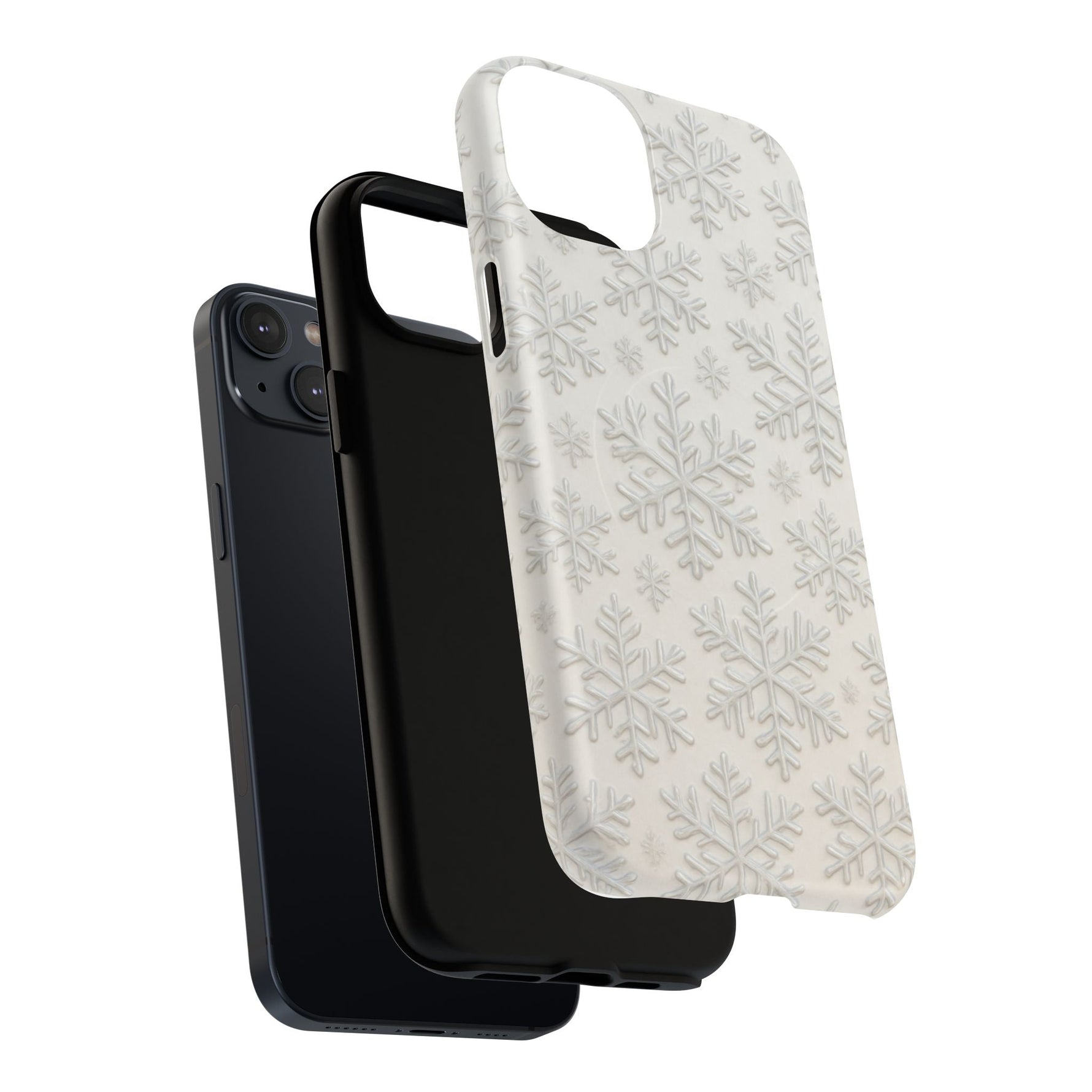Snowflake Texture iPhone Case compatible with MagSafe  Shamo's