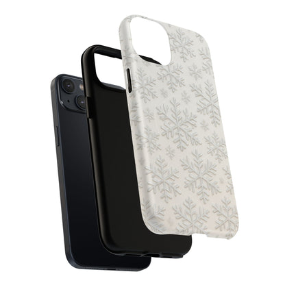 Snowflake Texture iPhone Case compatible with MagSafe