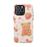 Teddy Berry Basket Friends iPhone Case with MagSafe - Shamo's