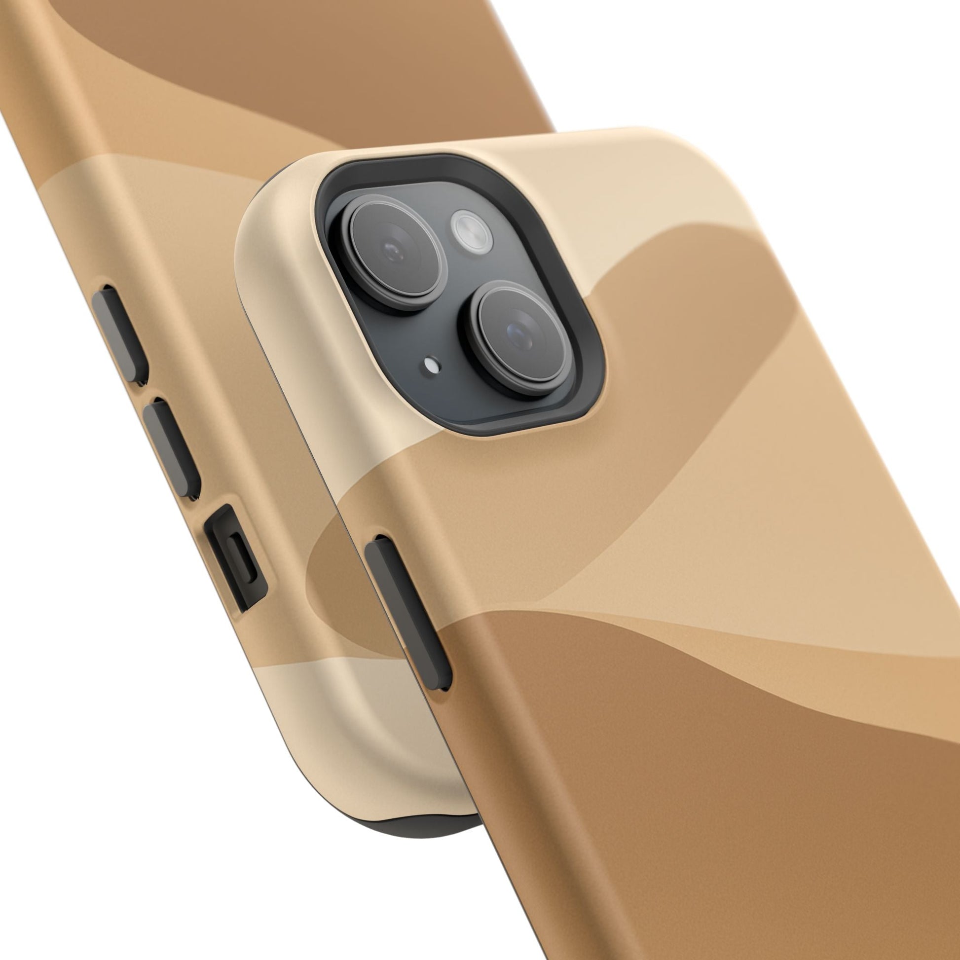 Neutral Desert Wave Design iPhone Case | MagSafe  Shamo's