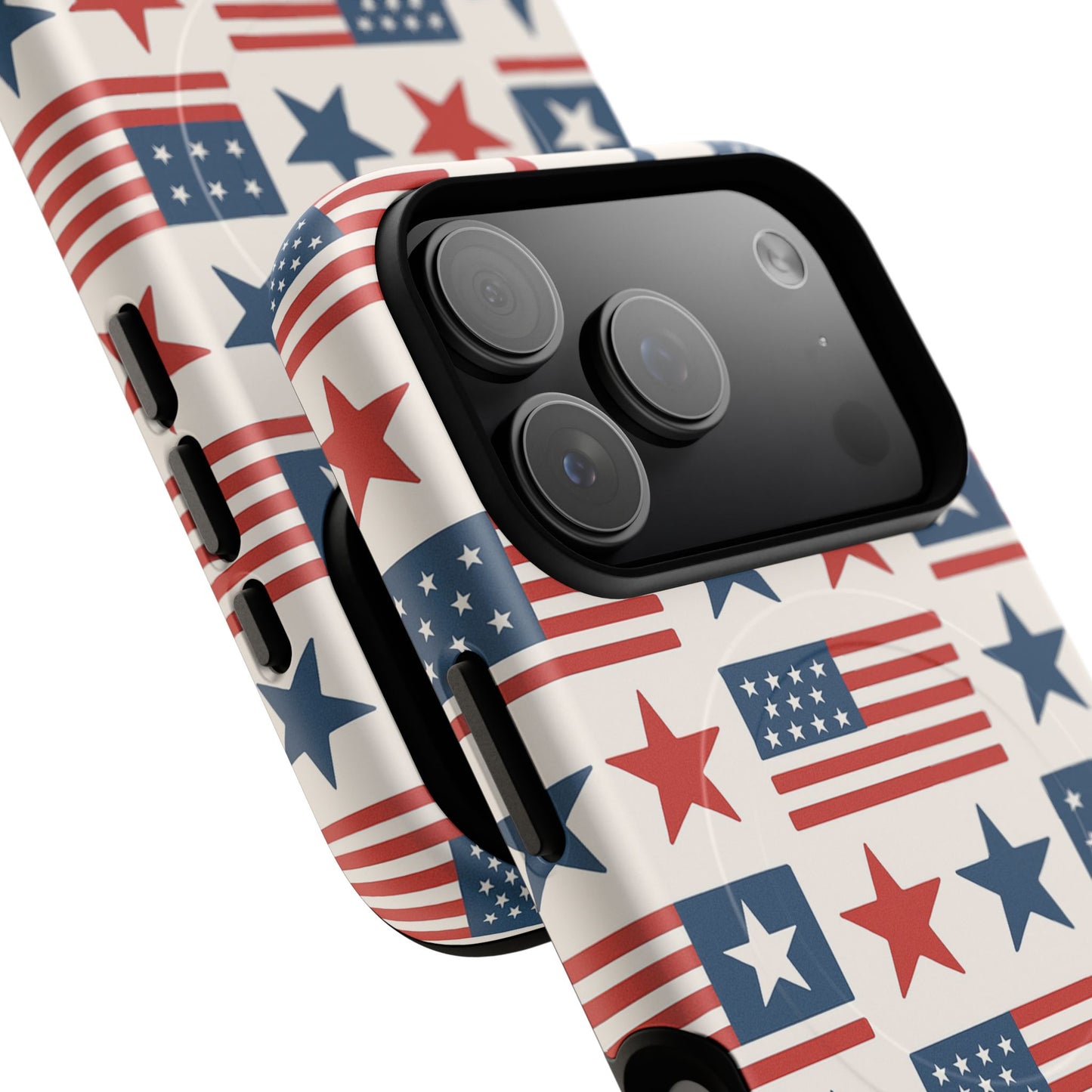 Patriotic American Flag iPhone Case | MagSafe