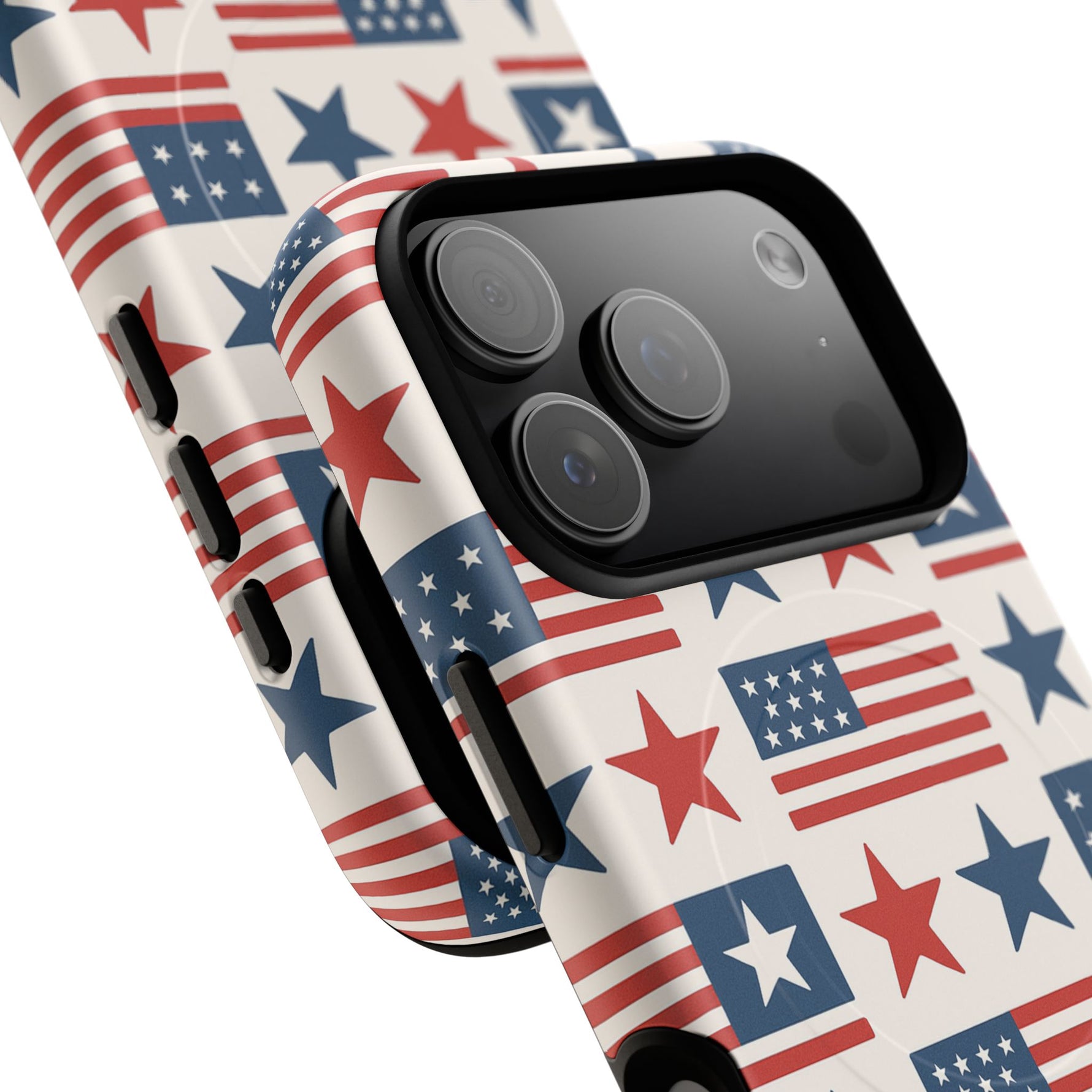 Patriotic American Flag iPhone Case | MagSafe - Shamo's