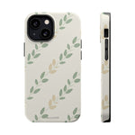 Eucalyptus Floral Laurel Magnetic Impact-Resistant Phone Case with MagSafe - iPhone 13 Mini / Glossy - Shamo's