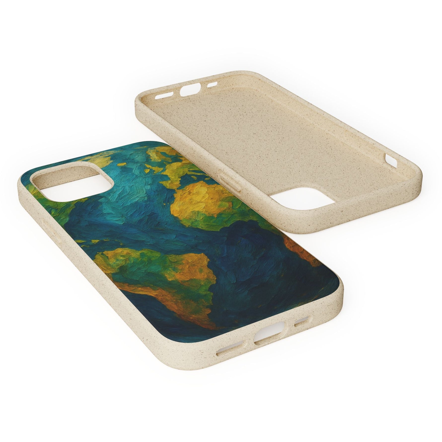 Biodegradable Phone Case — Earth Illustration Eco-Friendly Case  Shamo's