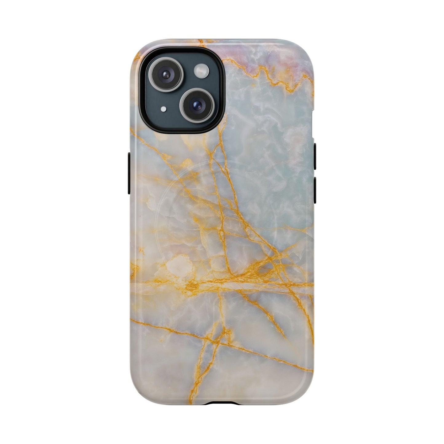 Marble Gold Vein iPhone Case (MagSafe Compatible)