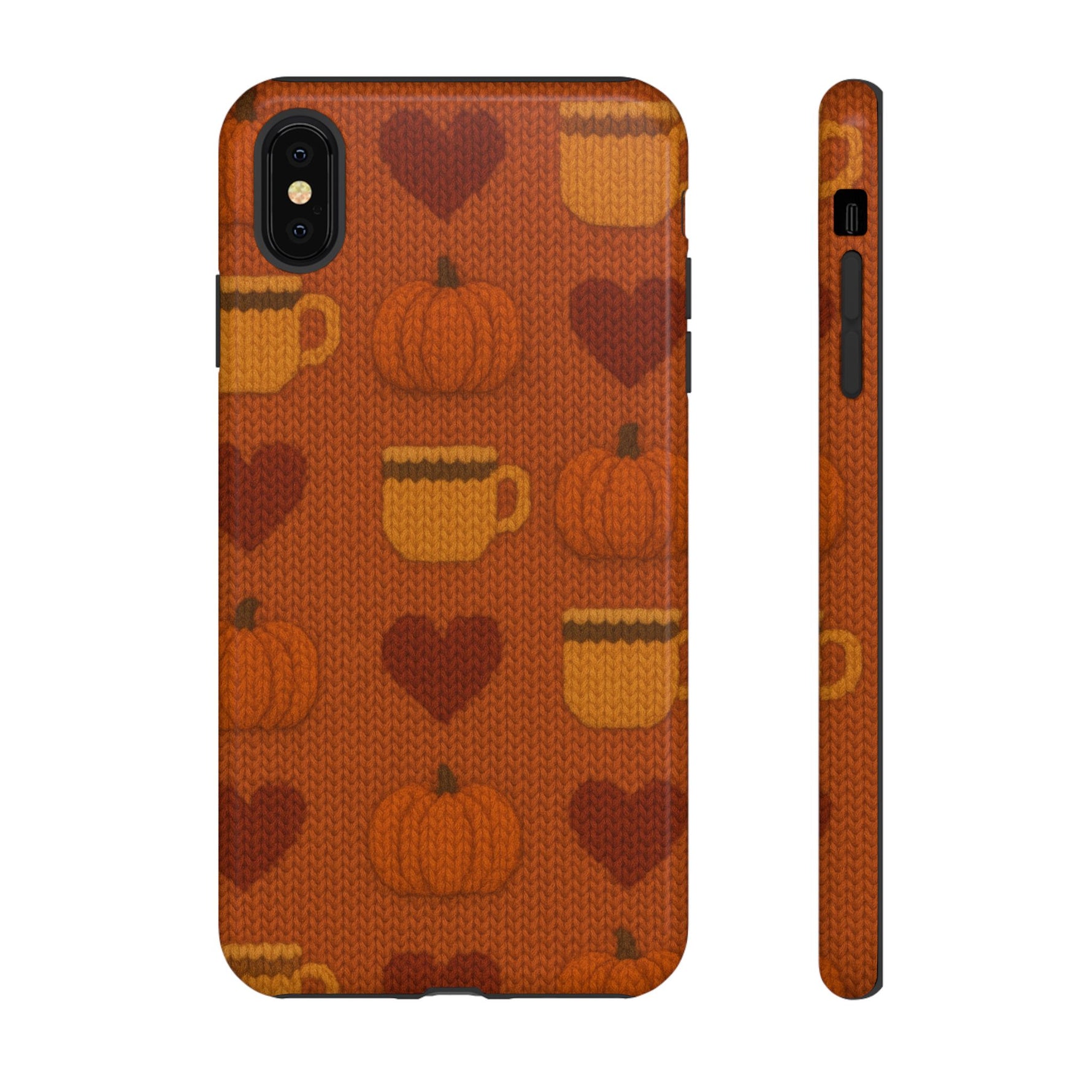 Fall Pumpkin & Coffee iPhone Case - Shamo's