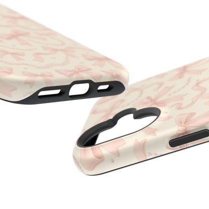 Coquette Bows Pattern iPhone Case | MagSafe